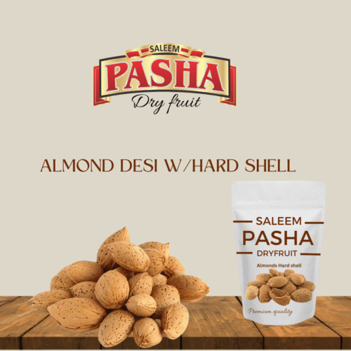 ALMONDS DESI GURBANDI  W/SHELL (کاٹھا بادام)